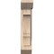 Ekena Millwork Balboa Slat Smooth Bracket w/ Offset Brace, Douglas Fir, 5 1/2"W x 14"D x 26"H BKT0604X14X26BOA06SDF - alternate 4